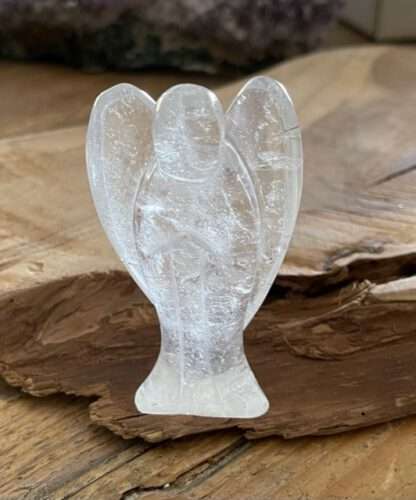 Bergkristal engel 7 cm