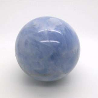 Blauwe calciet bal