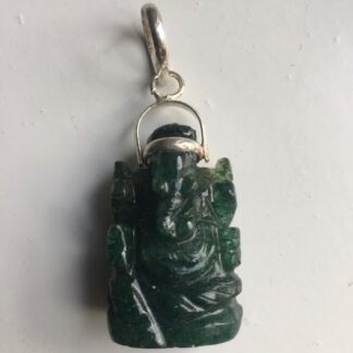 Ganesha hanger jade